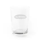 もこもこイエティのもこもこイエティロゴ Water Glass :back