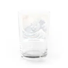 猫侍 ショップの猫侍 - SHIROTAN Water Glass :back