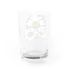 花瓶の疑問のポピー Water Glass :back