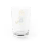 ノアオオカミのオオカミのウルフル Water Glass :back