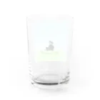 クロの店のうさぎ Water Glass :back