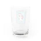 とほんSUZURI出張所の読書金魚 Water Glass :back