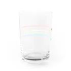 A33のレインボープライド　メロディー Water Glass :back