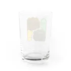 boo-banaのモクモク Water Glass :back