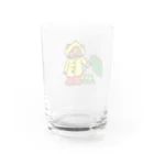 みちゃうお店の雨の日かっぱベア Water Glass :back