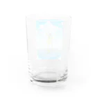 ぷωて( •́ .̫ •̀ و(و "の梅雨明け Water Glass :back