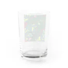 Contemporary　ArtのForestArt Water Glass :back