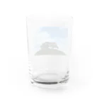 幸せうさぎの丘の上 Water Glass :back