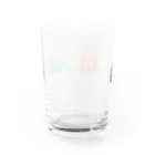 あいのマカロンのほほえみくまさん Water Glass :back