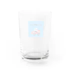 【全盲の絵描き】オバケのタムタムの【全盲の画家】オバケのタムタム Water Glass :back