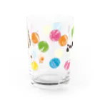 元祖ふとねこ堂のあめぴょん Water Glass :back