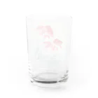 寿めでたや(ukiyoe)の日本画:小原古邨_金魚二匹 Water Glass :back