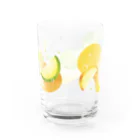 1+1のレモネードガール Water Glass :back