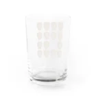 af_buttoの仏頭ズ Water Glass :back
