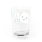 まろやか海の家のまろとおさかなさん Water Glass :back