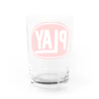 PLAY clothingのELLIPSE LOGO  R ② Water Glass :back