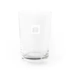 カエルカバン広報部のカエルカバン ロゴ入り公式グッズ Water Glass :back