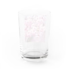 akane_art（茜音工房）の癒しの風景（八重桜） Water Glass :back
