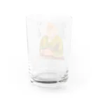 『NG （Niche・Gate）』ニッチゲート-- IN SUZURIの意味深長シリーズ　い～ち、に～いh.t.(黒文字) Water Glass :back