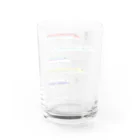 SHINOCHIKA.artworksの大好き！新幹線's Water Glass :back