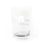 ぷりぷりうちゅうじんとぽこチャの店のチャーハンとぷりぷりうちゅうじん Water Glass :back