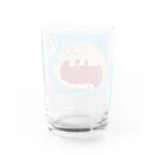 親バカショップの歯を磨こう Water Glass :back