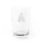 ⌁の千利休 猫 Water Glass :back