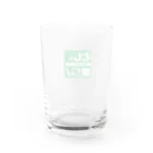 むしゃむしゃラジオのむしゃむしゃラジオ ロゴ Water Glass :back