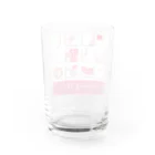 やわらかアートアカデミーのPainting Pain Water Glass :back