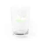 もこどり屋のもこどりクリームソーダコップ Water Glass :back