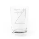 A33の体重エスカレーター Water Glass :back