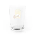 くまにんじんのアモンド Water Glass :back