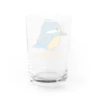 chicodeza by suzuriのカワセミ部 Water Glass :back