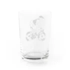 山形屋米店のピストバイクでポタリング Water Glass :back