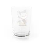 chicodeza by suzuriのさすらいのギターロバ Water Glass :back