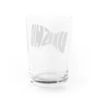 Yuki Villageのオリジナルネームグラス Water Glass :back