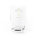 “すずめのおみせ” SUZURI店のabduction? Water Glass :back