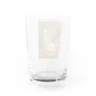 ミラくまのありがたい-リス Water Glass :back