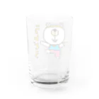 おかだのくまたろうの生活「うんどう」 Water Glass :back