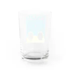 フラグルフロッグのアマガエル（イエロー） Water Glass :back