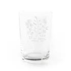 アトリエやまのうえのお花シリーズ Water Glass :back