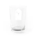 ばらばらのイエティ（大） Water Glass :back