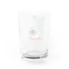 ﾓﾘ('ω')ﾓﾘの目から芽 Water Glass :back