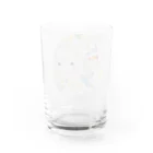 イタチの6月フェレット銀ちゃん Water Glass :back