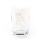 寿めでたや(ukiyoe)の浮世絵 UKIYOE 円山応挙；金鶏 Water Glass :back