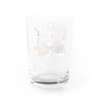 エビなしエビフライのうち猫崇拝<ピンク> Water Glass :back
