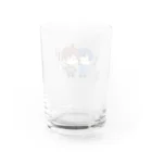 正気麻酔のふたりぐみ Water Glass :back