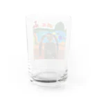 ギフっ子SHOPの女の子 Water Glass :back