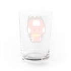 Umtのワタワタ赤べこさん Water Glass :back