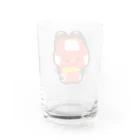 Umtのワタワタ赤べこさん Water Glass :back